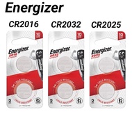 Energizer CR2032 CR2016 CR2025 Lithium Battery Button Battery Bateri 3V