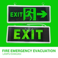 HINOLUX EXIT LIGHT RUN EVACUATION FIRE EMERGENCY EVACUATION SIGN LUMINARE