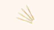 Bamboo Mini Fork 9cm 100pcs. (Siomai, Takoyaki, Cocktail, Fruitpick, Pica-pica, Fishball)