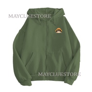 Zipper Hoodie oversize cute mini head onepieece size s m l xl xxl xxxl xxxxl jumbo jaket cowok anime