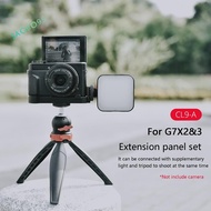 for  G7X Mark II G7X Mark III Expansion Board+Fill Light+Tripod+Gimbal Kit for  G7X Mark 2/G7X Mark 