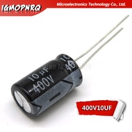 20pcs 400V10UF 10*17mm 10UF 400V 10*17 Electrolytic capacitor new original