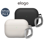 < elago > AirPods Pro 3 Hybrid Shockproof Silicone Earphone Case