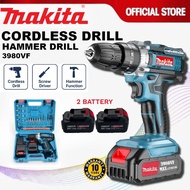 MAKITA Drill Cordless Drill Batteri Drill Hammer Drill Cordless Impact Drill Elektrik Screwdriver 电钻