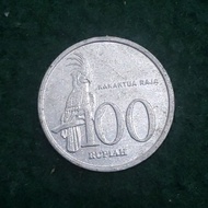 Uang lama koin 100 rupiah tahun 1999