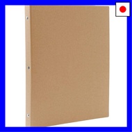 MUJI Binder, A4, 30-Hole, Beige, 82109917