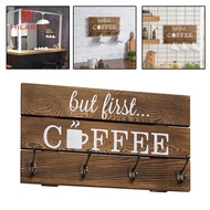 [UsusexaMY] Coffee Mug Holder Mug Cup Rack Wall Mounted Teacups Hanging Decorations Hanger Coffee Mu