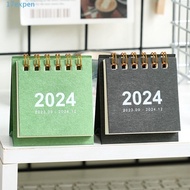 EXPEN 2024 Calendar, Standing Flip Calendar Agenda Organizer Desktop Calendar, Simple Yearly Agenda Schedule Planner Daily Schedule Mini Desk Calendar Planning