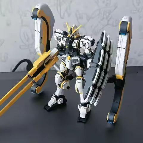 Hot Hg 1/144 Atlas Thunder Universe Battlefront Rx-78al Mech Assembly Model Kits Action Figures Puzz