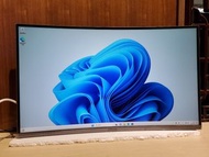 掛牆 Samsung 27' 2K Cruved Gaming Mointor * 144hz, 保用6個月