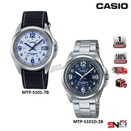 Casio MTP-S101 MTP-S101D Solar Powered Fashion Quartz Analog Men Watch Jam Tangan Lelaki