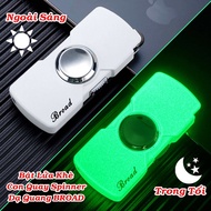 BẬT LỬA KHÈ CON QUAY SPINNER DẠ QUANG BROAD (CON QUAY SPINNER DẠ QUANG PHÁT SÁNG TRONG TỐI) (CÓ HỘP)
