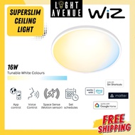 WiZ SuperSlim Ceiling Light Smart WIFI 16W 2700K to 6500K Warm White to Cool White