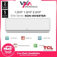 TCL Elite Non-Inverter Aircond Air Conditioner R32 Fast Cooling Aircond Elite 1.0 HP TAC-09CSD/XAC1 