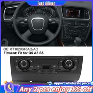 In stoick-1 Piece Car Console Automatic Heater Air A/C Panel Control Knob Switch 8T1820043AQ Plastic