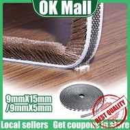 10 Meters Self-Adhesive Window Door Seal，9mm X 5/15mm Brush Pile Wardrobe Soundproof/Home Kitchen Ap