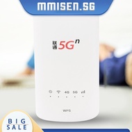[mmisen.sg] 5G Router 1000Mbps CPE WiFi Router Compatible with 4G 3G Network SIM Card Slot