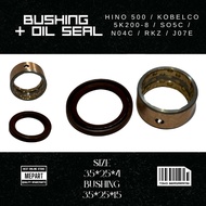 BUSHING + OIL SEAL HINO 500 / KOBELCO 5K200-8 / S05C / N04C / RKC / J07E W3M