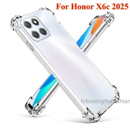 Casing For Honor X6c 2025 honorX6C X6c X7c X8c X9c X9c Smart 4G 5G Transparent Clear Shockproof Sili