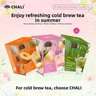 CHALI | Cold Brew Tea Bags Peach Oolong Melon & Matcha Gyokuro Flavored