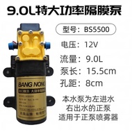 12V Motor 9.0L Water Pump Sprayer Water Pump Electric Sprayer Water Pump Accessories High Efficiency