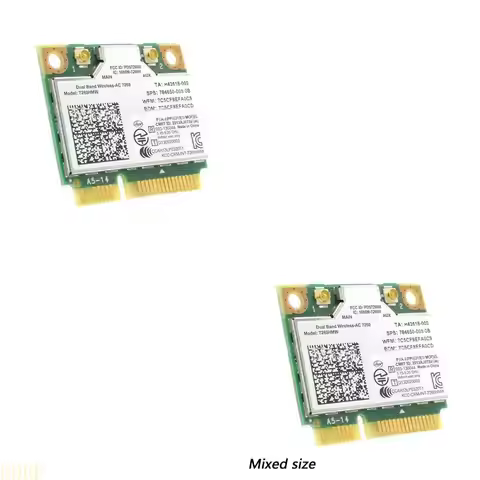 CS1W Mini PCI-E Wifi Card 7260 7260HMW 7260AC BT4.0 Wlan Pcie1200Mbps Adapter