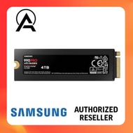 Samsung 990 PRO w/ Heatsink PCIe 4.0 NVMeTM SSD (4TB)