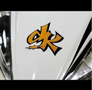 Kato Ojiro DKMOTOGP automobile electric bicycle motorcycle performance waterproof reflective sticker
