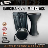 DARBUKA / DOUMBEK 8.75" MATE BLACK POWERBEAT
