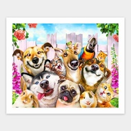 Pintoo Jigsaw Puzzle Howard Robinson - Pet Selfie 500 H2068