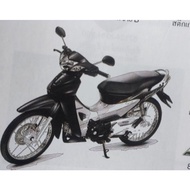 32100-KPH-690 ชุดสายไฟแท้ Honda เวฟ125iหัวฉีดตัวแรกปี2003-04 รุ่นสตาร์มือ เท้า1ชุด อะไหล่แท้ศูนย์💯%