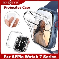 Watch Case for Apple Watch 7 Screen protector 41mm 45mm Soft and Transparent TPU Screen Protector fo
