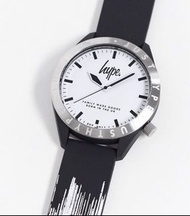 Hype 白色錶盤  模擬石英機芯  黑白系列 black and white watch