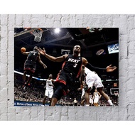 Lebron James Dwyane Wade Nba Poster Standard Size By Lebron James Dwyane Wade Alley-oop Wall Poster