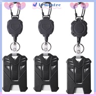 LEMONTRE Retractable Badge Holder Badge Holder Office Supplies Badge Reel Clip ID Card Holder Badge 