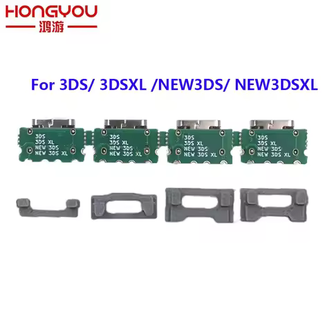 1pcs / 20pcs 2 in 1 USB-C USB Type-C Charging Port For Nintendo 3DS New 3DS XL LL