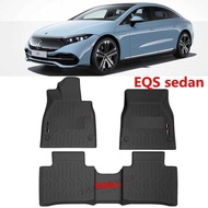 Use for BENZ EQS trunk custom AllWeather Floor Mat Fit For EQS450 580 sedan waterproof floor mat