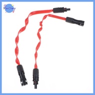 MCHY> Flat Wire Solar Panel Extension Cable 12AWG 10AWG 4mm2 6mm2 Versatile Connectors for Mobile So