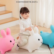 Children's Inflatable Jumping Horse Toy for 1-6 Years Old, Baby Riding Training Bouncing Horse, Can 