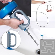 Iron Snake To Remove Clogged Pipes Fix Water Pipe Washbasin Toilet Hand-Cranked Steel 3/10 Meters Z4