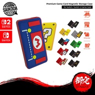 【10.25 SALE】SAIKODA Nintendo Switch Premium Game Card Magnetic Storage Case 3D/2D (12 Pcs/16 Pcs/24 