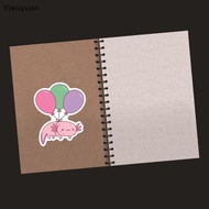 <Yiwuyuan> 50pcs Cute Animal Axolotl Graffiti Stickers Cartoon Decals  DIY Diary Scrapbook On Sale