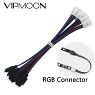 5Pcs 15cm 4Pin 5050 3528 LED RGB Strip Extension Connector Cable Wire led strip Extension Cables Cli