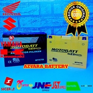 AKI MOTOR HONDA TIGER 2000 MOTOBATT MTX7D AKI GEL / AKI KERING 