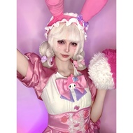 Fifth Personality Cheerleader Sanrio Linkage Cheerleader cos Cheerleader Sanrio cos Uniform Wig