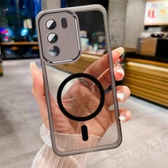 Casing For VIVO Y31 5G V2521 Y21D 4G Camera Protect Colorful Cover With Magnetic Sticker