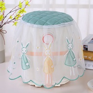 Furniture Anti-dust Cover Towel Lace Embroidered Rice Cooker Wall Breaker Anti-dust Cover Fabric Kitchen Appliance Cover Cloth [Anti-dust Cover