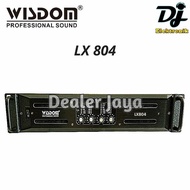 Power Amplifier Wisdom LX 804 / LX804 - 4 channel