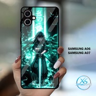 HP [SH86] Glossy Case | SAMSUNG A06 | SAMSUNG A07 | CUTE MODERN CASE | Casing MUICHIRO Motif Glitter