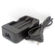 18650 Dual Rechargeable Battery Charger Li-ion Travel Wall Charger